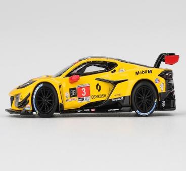 【2026年5月以降発売予定】 MINI GT MGT01168-L 1/64 シボレー コルベット Z06 GT3.R IMSA デイトナ24時間 2025 #3 Corvette Racing by Pratt Miller Motorsports