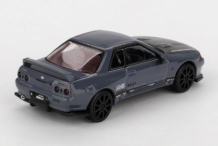 【2026年5月以降発売予定】 MINI GT MGT01187-R 1/64 Nissan スカイライン GT-R VR32 Top Secret ステルスグレー(右ハンドル)
