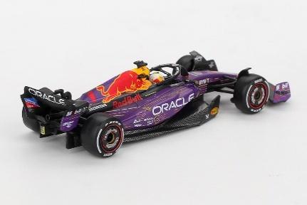 【2026年7月以降発売予定】 MINI GT MGT01194-L 1/64 オラクル レッドブル レーシング RB19 2023 優勝車 #1 ラスベガスグランプリ Max Verstappen