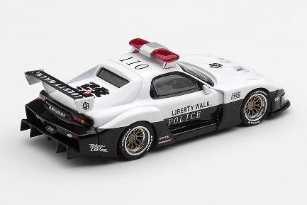 【2026年10月以降発売予定】 MINI GT MGT01231-R 1/64 マツダ RX-7 LB-Super Silhouette ポリス(右ハンドル)