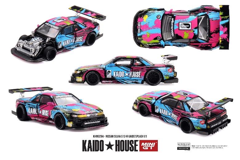 2026年10月以降発売予定】 MINI GT KHMG284 1/64 Nissan シルビア S13