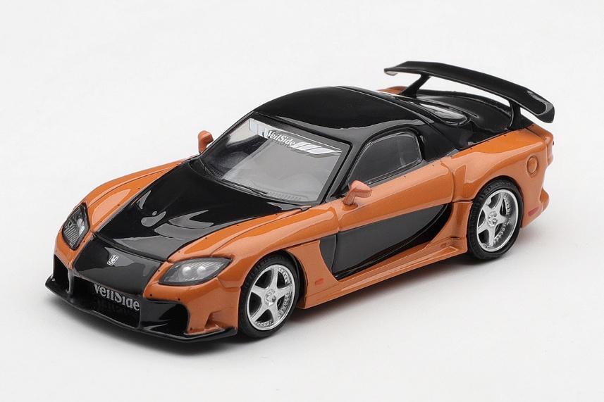 2026年10月以降発売予定】 MINI GT MGT01251-BL 1/64 マツダ RX-7