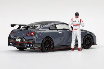 【2027年1月発売予定】 MINI GT MGT01333-R 1/64 Nissan GT-R NISMO 2024 筑波サーキット市販車最速ラップ記録車 松田次生コレクション w/ 松田次生氏フィギュア(右ハンドル)