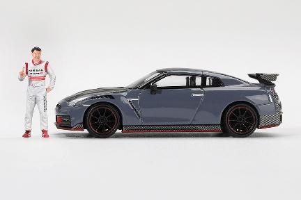 【2027年1月発売予定】 MINI GT MGT01333-R 1/64 Nissan GT-R NISMO 2024 筑波サーキット市販車最速ラップ記録車 松田次生コレクション w/ 松田次生氏フィギュア(右ハンドル)