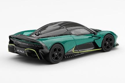 【2027年2月以降発売予定】 MINI GT MGT01373-R 1/64 Aston Martin Valhalla Podium Green RHD