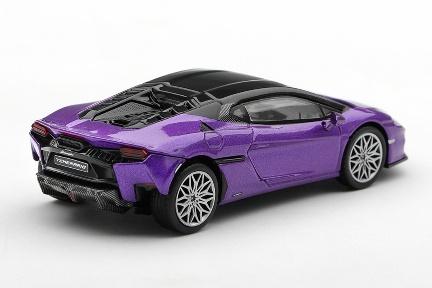 【2027年4月以降発売予定】 MINI GT MGT01394-R 1/64 Lamborghini Temerario Viola Pasifae RHD