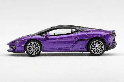【2027年4月以降発売予定】 MINI GT MGT01394-L 1/64 Lamborghini Temerario Viola Pasifae LHD