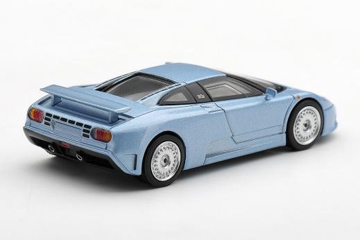 【2027年4月以降発売予定】 MINI GT MGT01395-L 1/64 Bugatti EB110 Paris Motor Show 1992 Azzurro Metallizzato (Light Blue Metallic) LHD