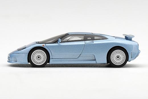 【2027年4月以降発売予定】 MINI GT MGT01395-L 1/64 Bugatti EB110 Paris Motor Show 1992 Azzurro Metallizzato (Light Blue Metallic) LHD
