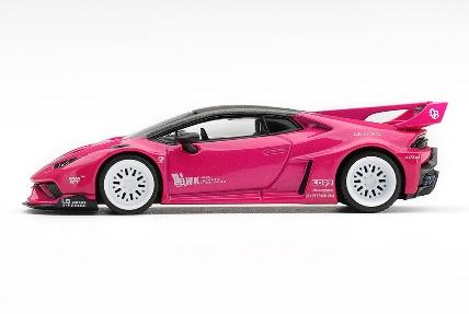 【2027年3月以降発売予定】 MINI GT MGT01424-L 1/64 LB★WORKS Lamborghini Huracán GT Ruby Purple LHD