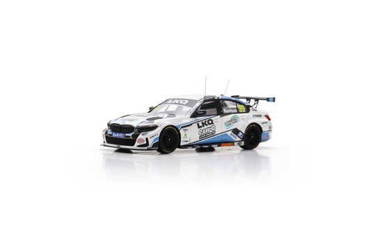 【2026年3月以降発売予定】 Spark UK034 1/43 LKQ Euro Car Parts with WSR No. 99 BMW 330i BTCC - Brands Hatch Indy Race 3 Winner 2025 Charles Rainford