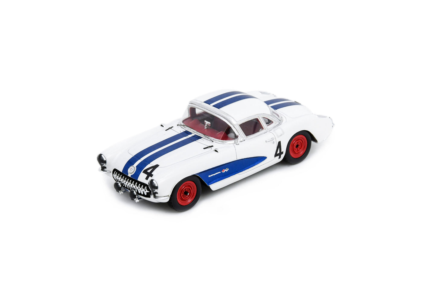 Spark US187 1/43 Corvette C1 V8 No.4 4th Sebring 12H 1957 G. Andrey - D. Thompson