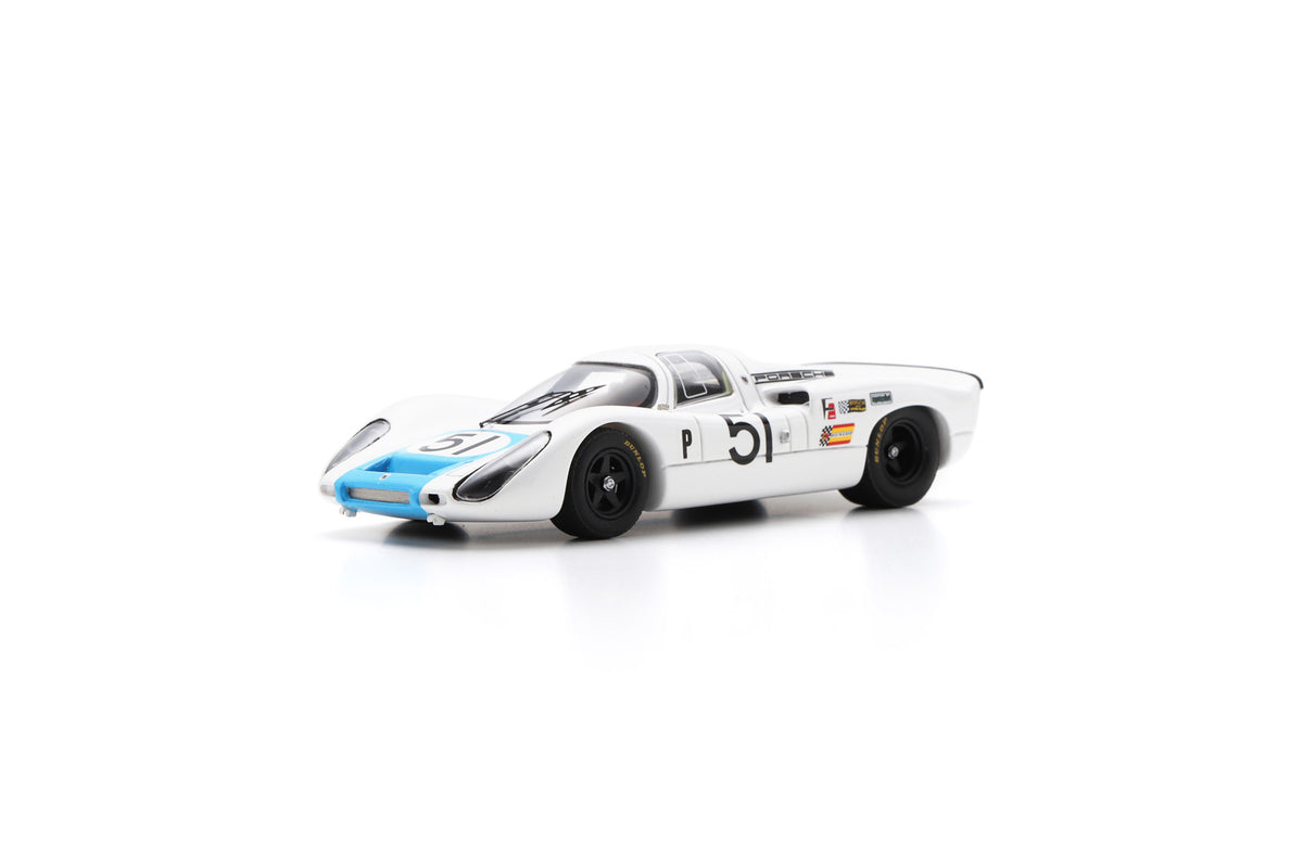 Spark US272 1/43 Porsche 907 No.51 2nd 12H Sebring 1968 V. Elford - J. Neerpasch