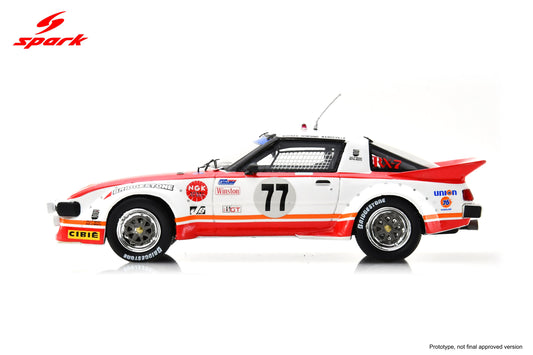 Spark US434 1/43 Mazda RX-7 No.77 6th Daytona 24H 1979R. Mandeville - A. Johnson - W. Bohren