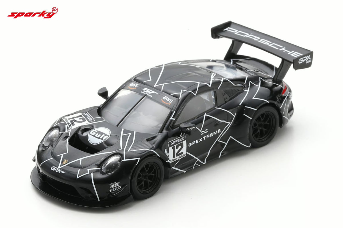Spark Y200 1/64 Porsche GT3 R GPX Racing No.12 "The Diamond" Paul Ricard Practice
