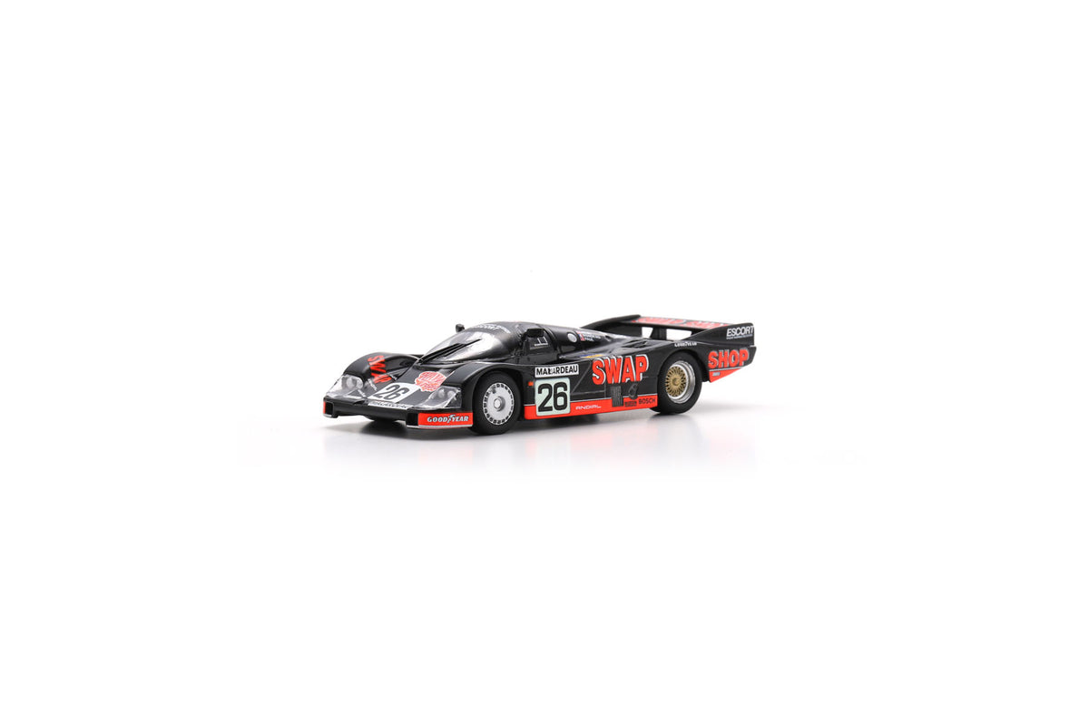 Spark Y319 1/64 Porsche 956 No.26 2nd Le Mans 24H 1984 J. Rondeau - J. Paul Jr - P. Henn