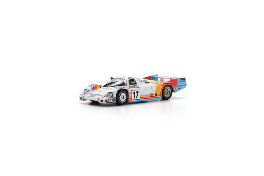 Spark Y320 1/64 Porsche 956 No.17 Le Mans 24H 1984 T. Needell - D. Sutherland - R. French