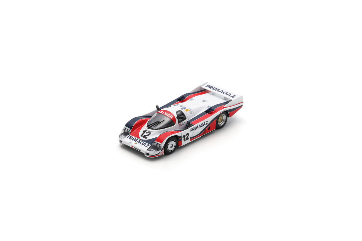 Spark Y324 1/64 Porsche 956 No.12 Le Mans 24H 1986 P. Yver - H. Striebig - M. Cohen-Olivar