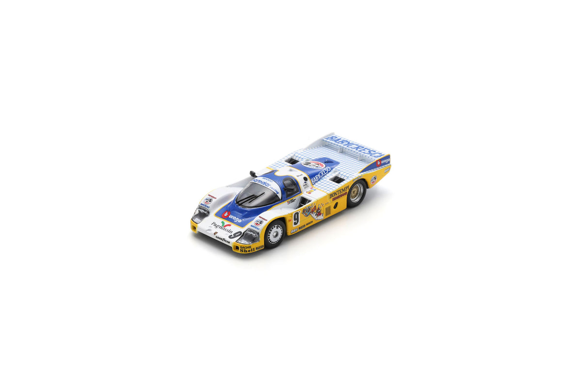 Spark Y325 1/64 Porsche 956 No.9 5th Le Mans 1986 J. Laessig – F. Maria Ballabio – D. Wood