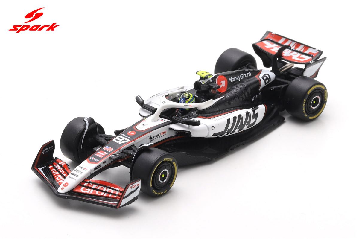 Spark Y435 1/64 Haas VF-25 No.87 MoneyGram Haas F1 Team 8th Chinese GP 2025 Oliver Bearman