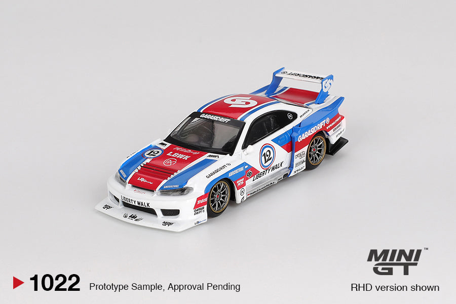 MINI GT MGT01022-R 1/64 Nissan LB-Super Silhouette シルビア S15 GARASIDRIFT x LBWK 2025(右ハンドル)