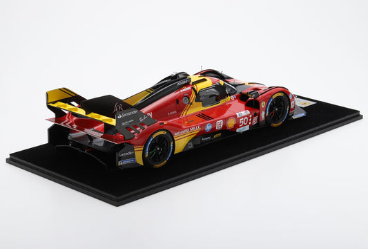Looksmart LS1211 1/12 Ferrari 499P No.50 Ferrari AF Corse Winner Le Mans 24H 2024 A. Fuoco - M. Molina - N. Nielsen
