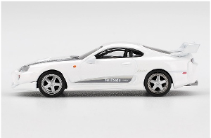 【2026年5月以降発売予定】 MINI GT MGT01104-L 1/64 Toyota スープラ VeilSide コンバット V-I ホワイト(左ハンドル)
