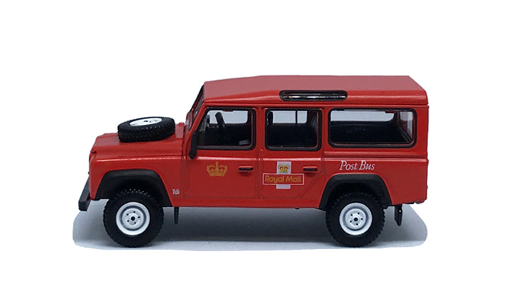 MINI GT MGT00152-R 1/64 ランドローバー ディフェンダー 110 イギリス 郵便バス(ロイヤルメール)(右ハンドル)