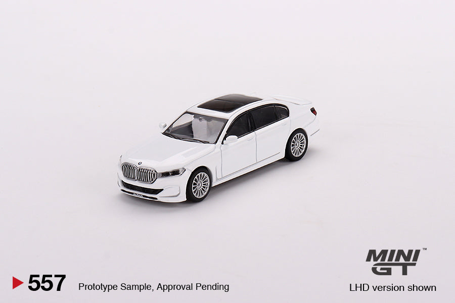 MINI GT MGT00557-R 1/64 BMW アルピナ B7 xDrive アルピンホワイト(右ハンドル)