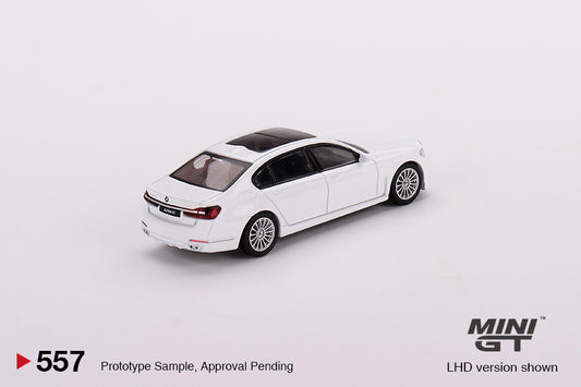 MINI GT MGT00557-L 1/64 BMW アルピナ B7 xDrive アルピンホワイト(左ハンドル)