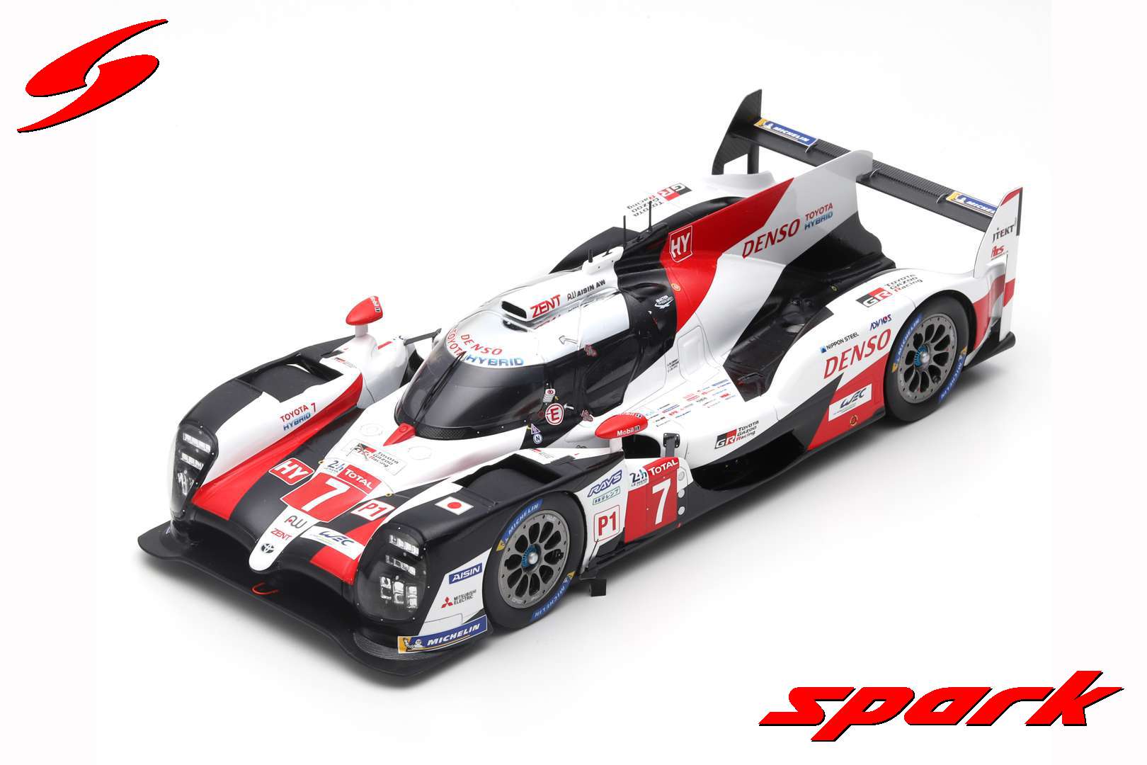 Spark 18S426 1/18 TOYOTA TS050 HYBRID No.7 TOYOTA GAZOO Racing 2nd