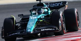 Spark 18S891 1/18 Aston Martin AMR22 No.18 Aston Martin Aramco Cognizant F1 Team 6th Bahrain GP 2023Lance Stroll