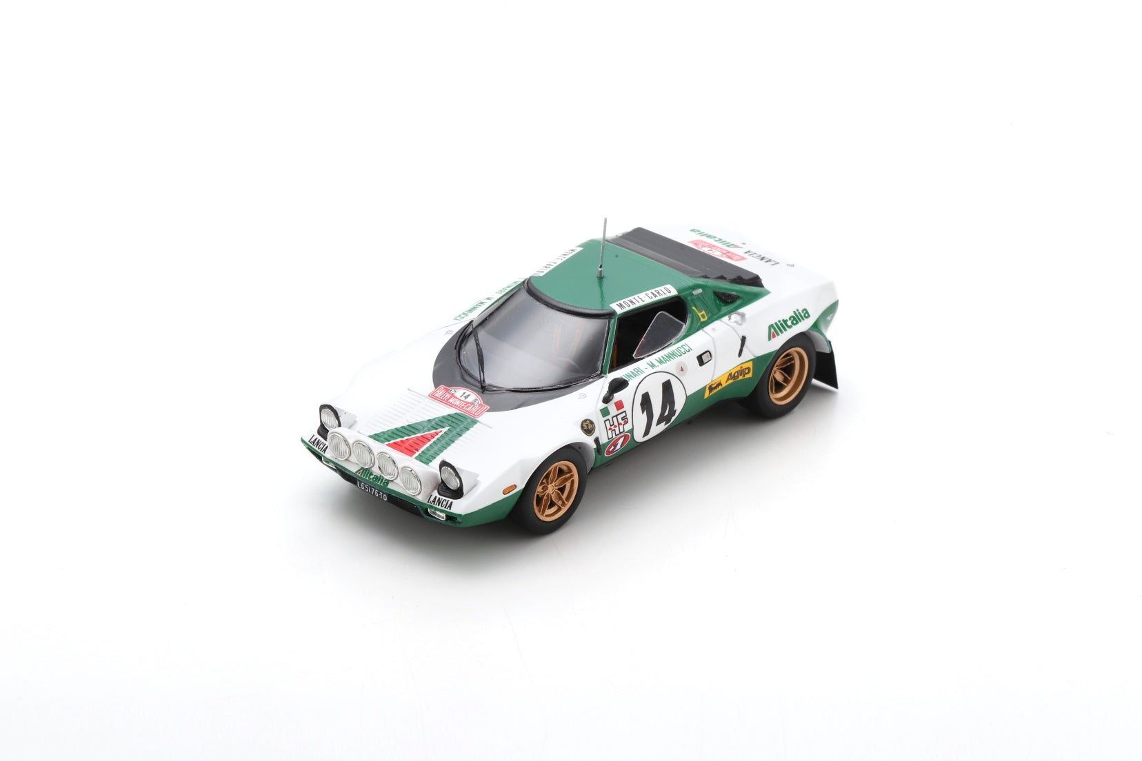 Spark LANCIA Stratos HF N°14 Winner Monte Carlo 1975 S. Munari 1/43 Spark LANCIA Stratos HF N°14 Winner Monte Carlo 1975 S. Munari 1/43