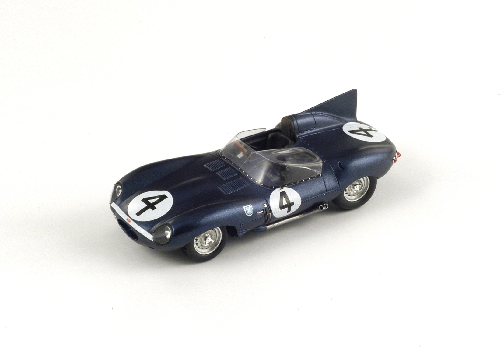 正規店仕入1/43 Spark ジャガー Dタイプ M.ホーソン-P.ウォルター Winner 12H Sebring 1955 レーシングカー