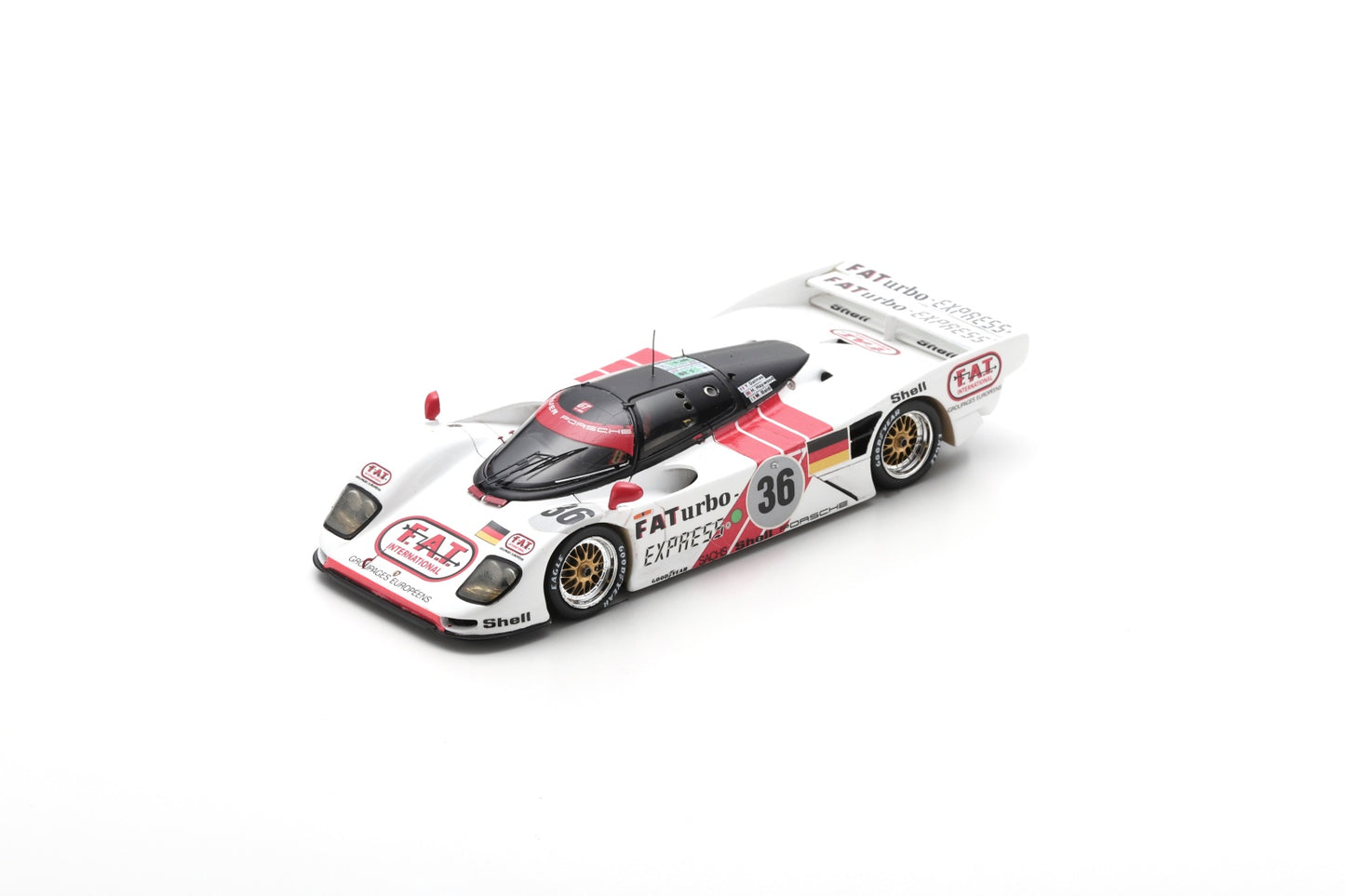 Spark 43LM94 1/43 Dauer 962 LM No.36 Winner 24H Le Mans 1994 M. Baldi - Y. Dalmas - H. Haywood