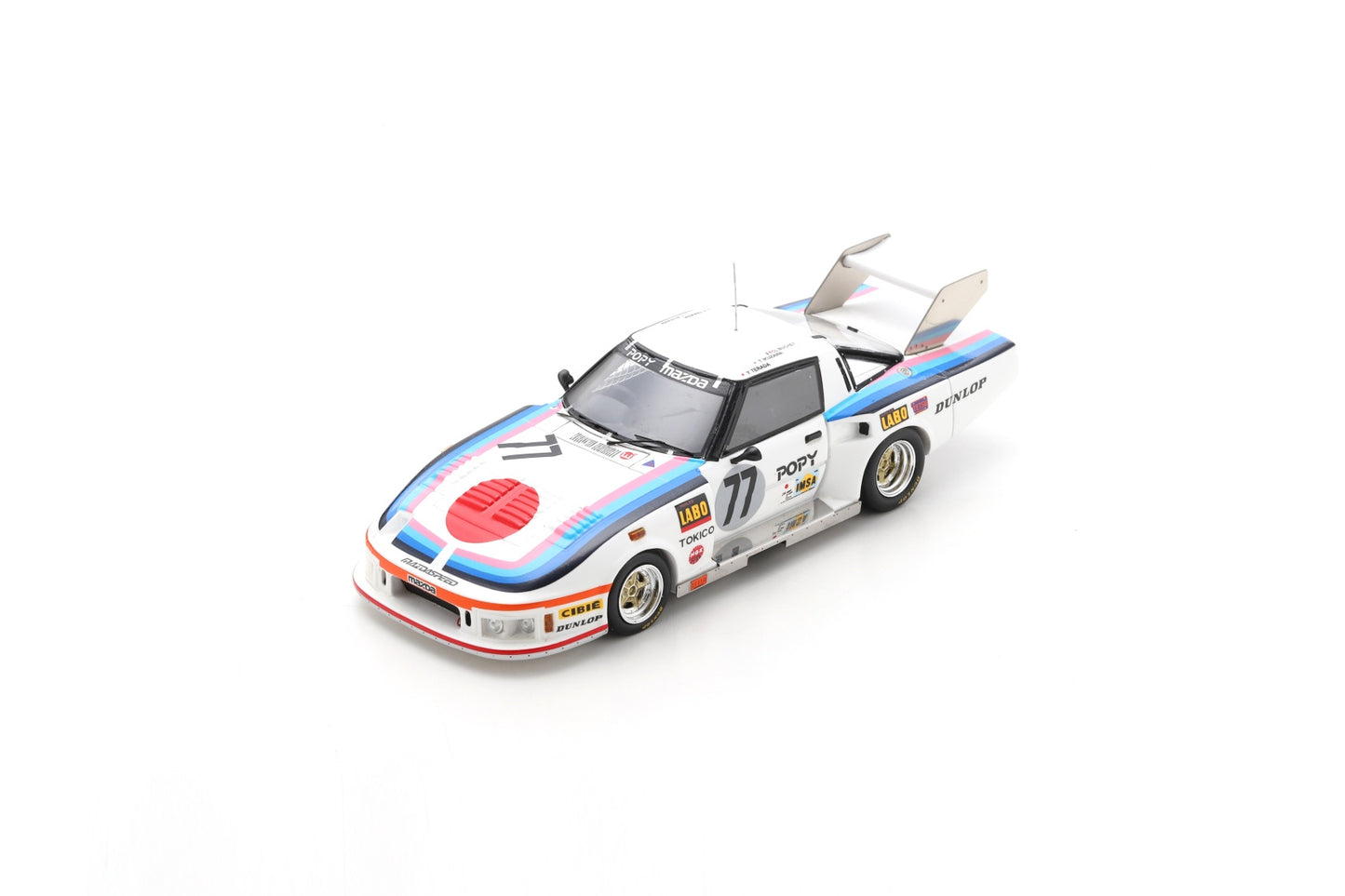 Spark S9471 1/43 Mazda RX-7 No.77 24H Le Mans 1979T. Ikuzawa - Y. Terada - C. Buchet