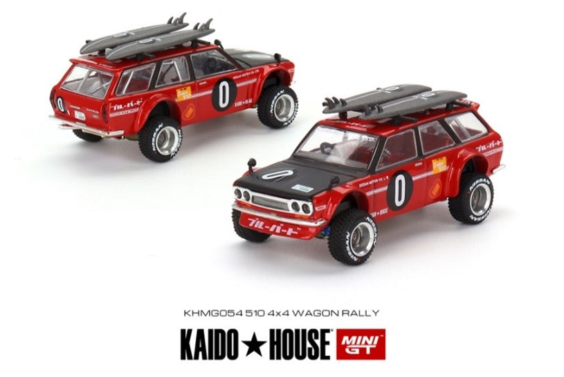 MINI GT KHMG052 1/64 ダットサン 510 プロストリート BRE510 V3 KAIDO