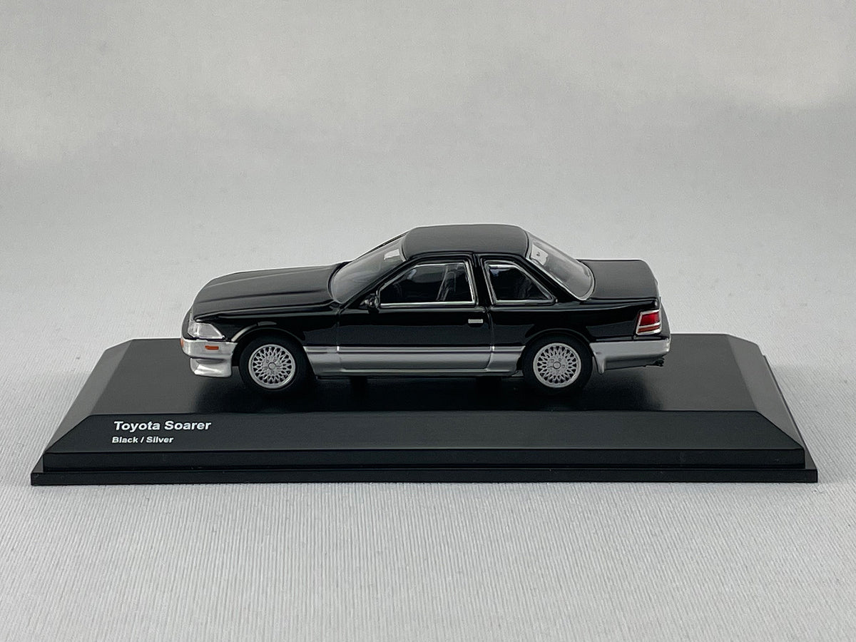 KYOSHO ORIGINAL 1/64 KS06506BS TOYOTA SOARER Black/Silver