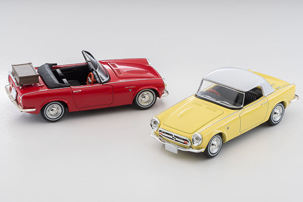 トミカリミテッドヴィンテージ LV-200b ホンダ S800 クローズドトップ(黄)