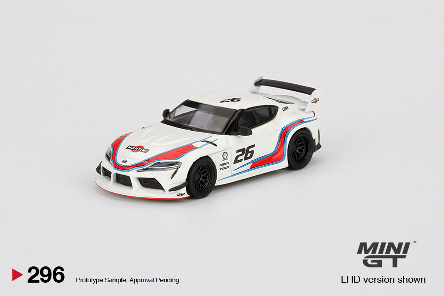 MINI GT MGT00296-R 1/64 LB☆WORKS GR スープラ マルティニレーシング