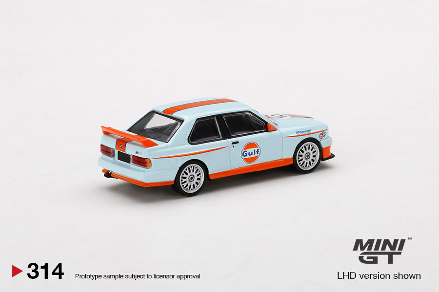 MINI GT MGT00314-MJ 1/64 BMW M3 (E30) ガルフ(左ハンドル)北米限定