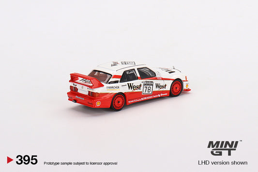 MINI GT MGT00395-L 1/64 メルセデス ベンツ 190E 2.5-16 エボリューション II DTM 1991 #78 Lohr(左ハンドル)