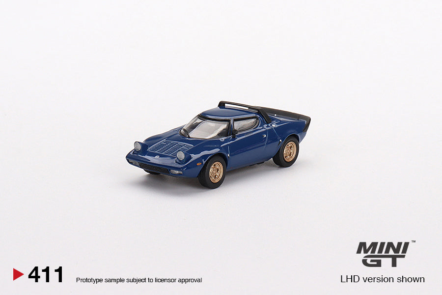 MINI GT MGT00411-L 1/64 ランチア ストラトス HF ストラダーレ Bleu Vincennes(ブルー)(左ハンドル)