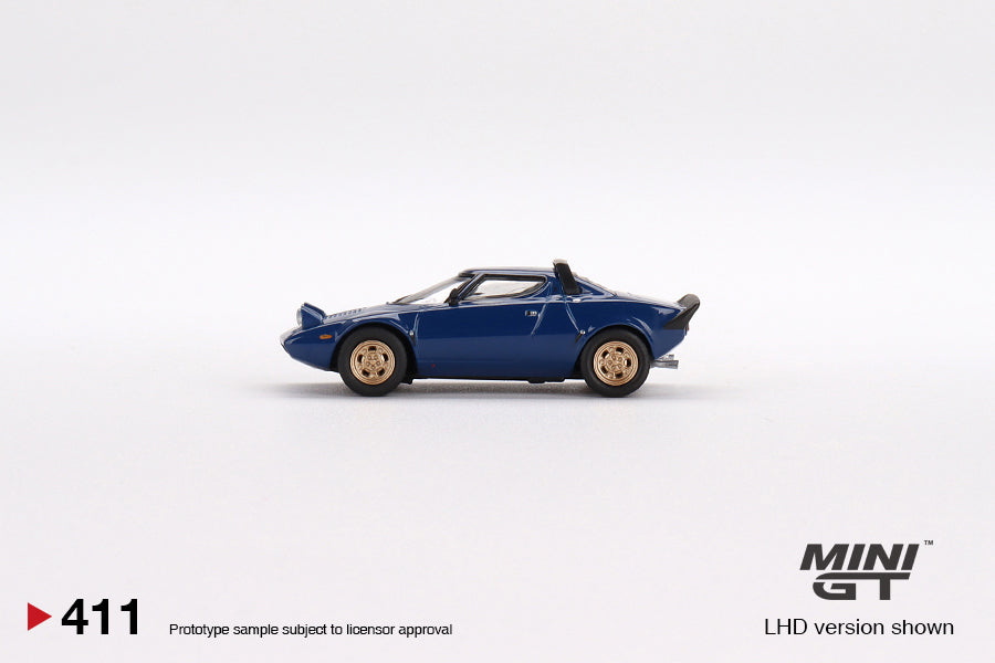 MINI GT MGT00411-L 1/64 ランチア ストラトス HF ストラダーレ Bleu