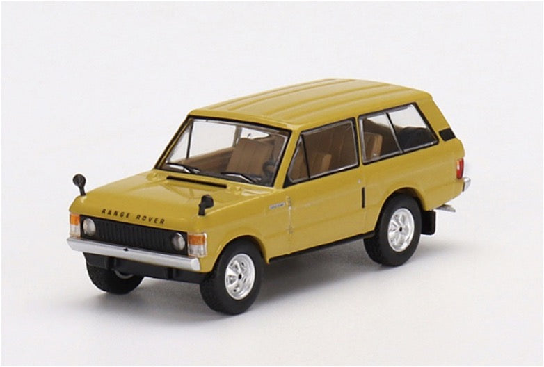 MINI GT MGT00495-L 1/64 レンジ ローバー 1971 バハマゴールド(左ハンドル)