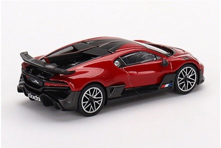 MINI GT MGT00503-L 1/64 ブガッティ ディーヴォ レッドメタリック(左ハンドル)