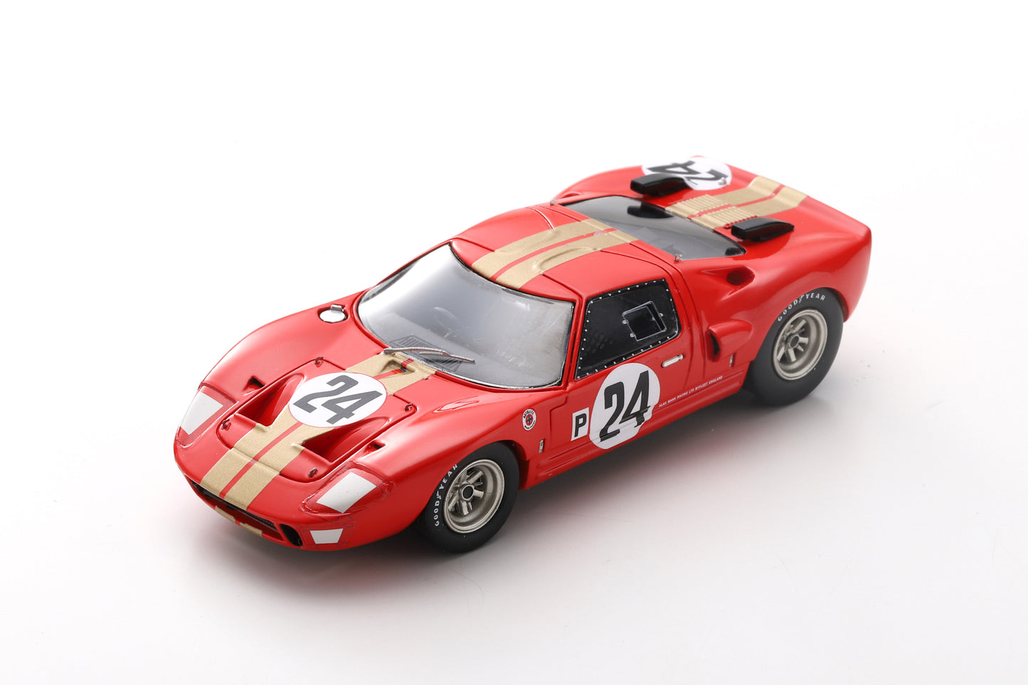 Spark S2772 1/43 Ford GT40 AMR2 No.24 12H Sebring 1966 G. Hill - J. Stewart