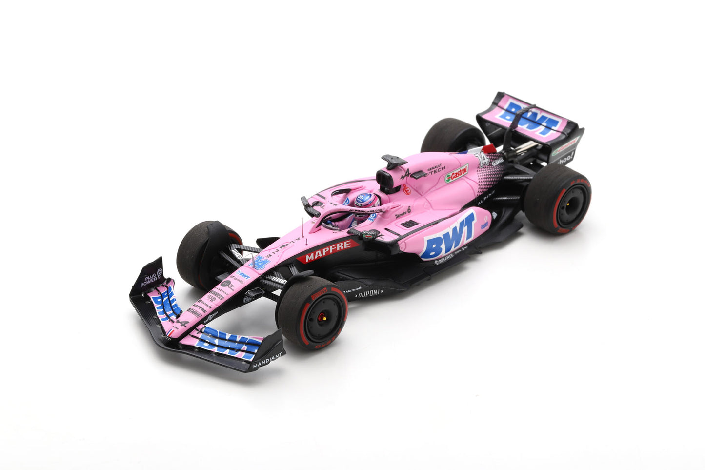 Spark S8522 1/43 Alpine A522 No.14 BWT Alpine F1 Team