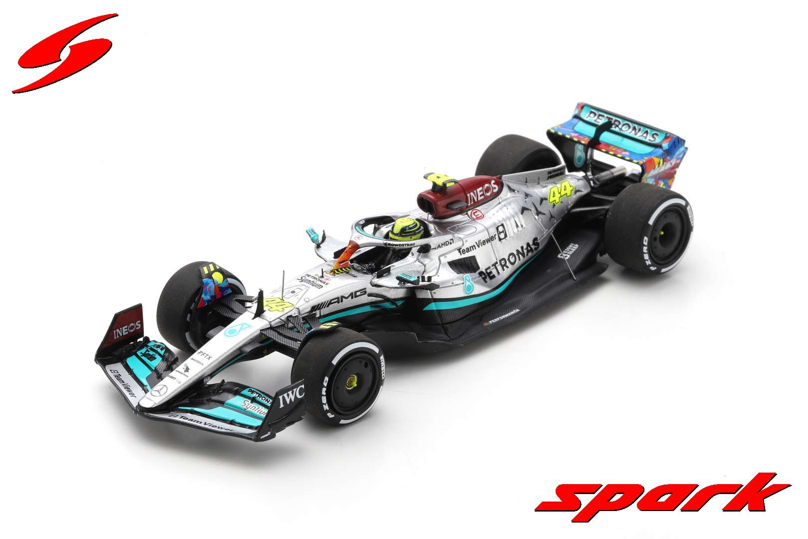 Spark S8536 1/43 Mercedes-AMG Petronas F1 W13 E Performance No.44