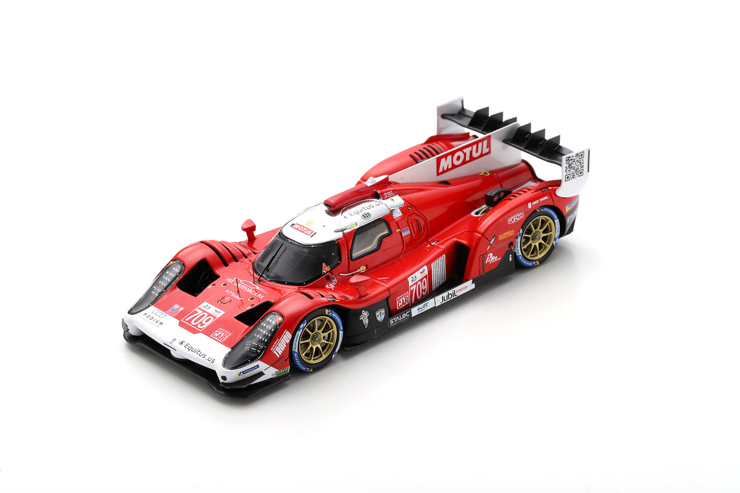 Spark S8614 1/43 Glickenhaus 007 LMH No.709 Glickenhaus Racing 3rd 24H Le Mans 2022 R. Briscoe - R. Westbrook - F. Mailleux